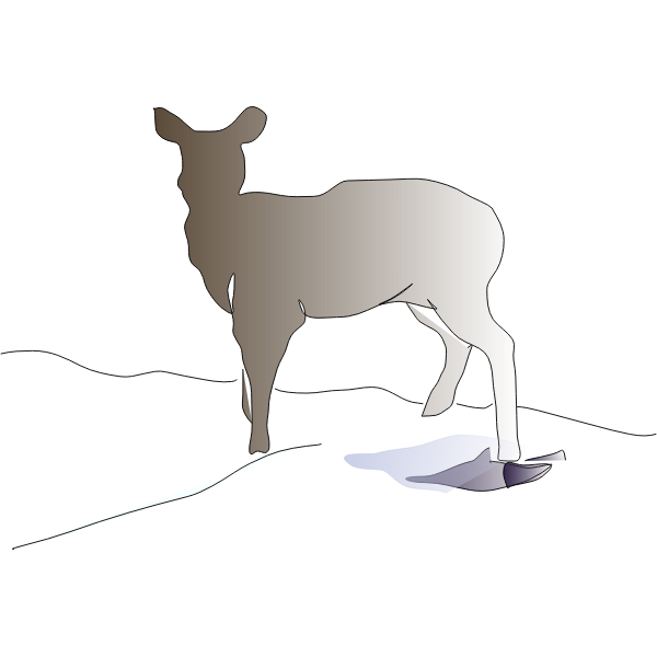 SVG Deer Clipart