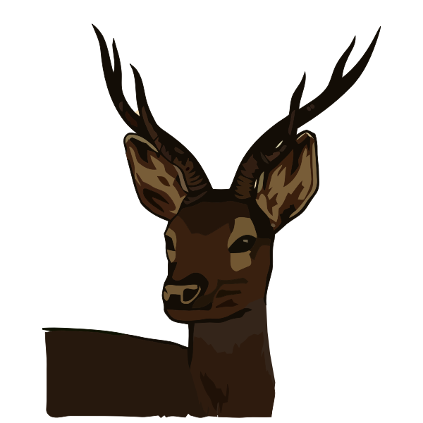 SVG deer head-1576054342