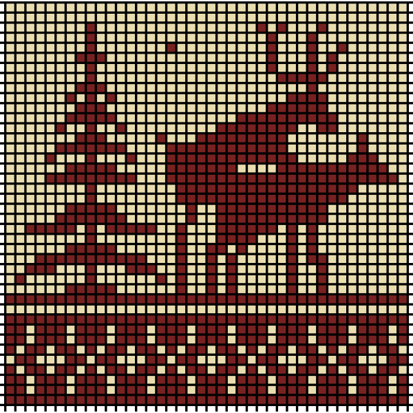 SVG Deer mating