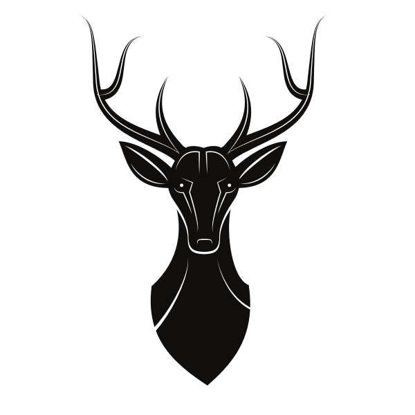 SVG Deer stag silhouette