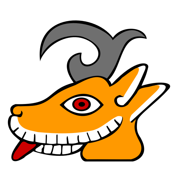 SVG Deer039s head drawing