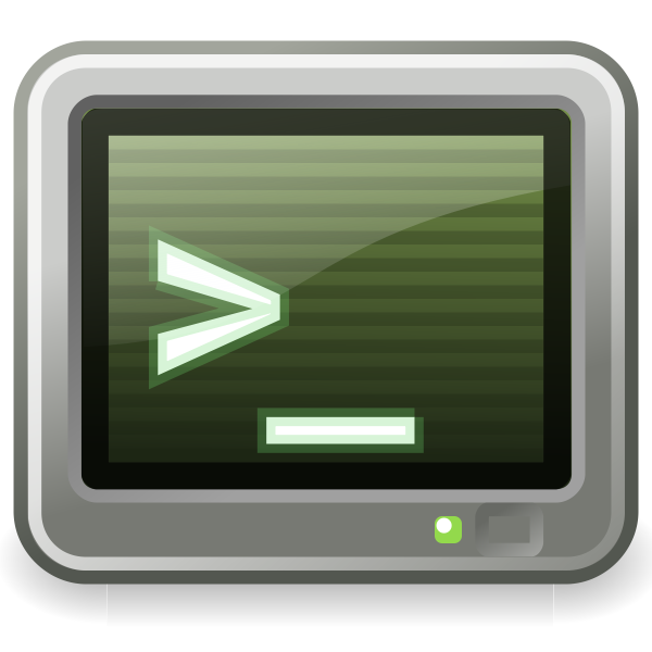 SVG Default prompt terminal window vector illustration