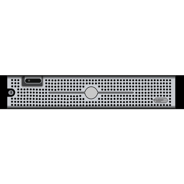 SVG Dell PE2950 server vector drawing