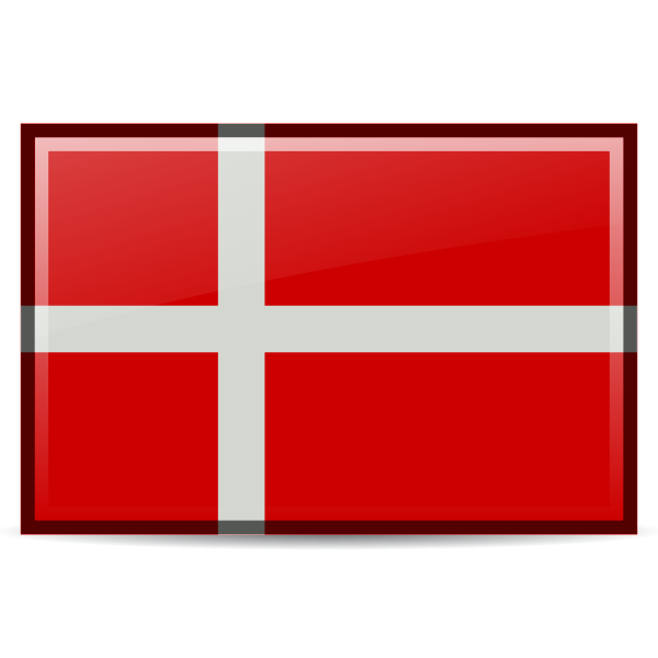 SVG Denmark national symbol