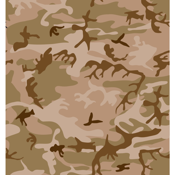 SVG Desert Camo Print Vector
