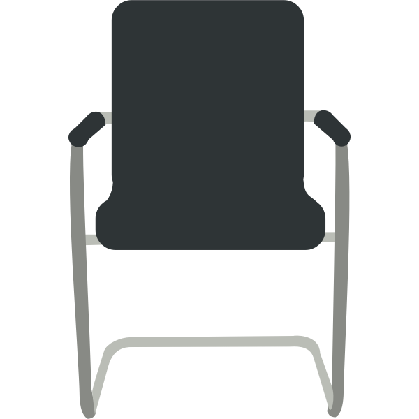 SVG Desk chair vector illustration