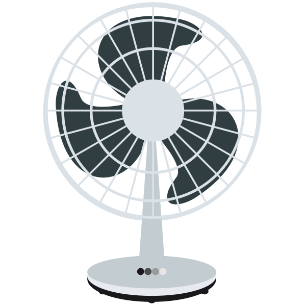 SVG Desk fan