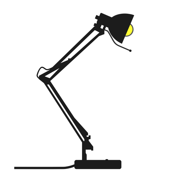 SVG Desk lamp