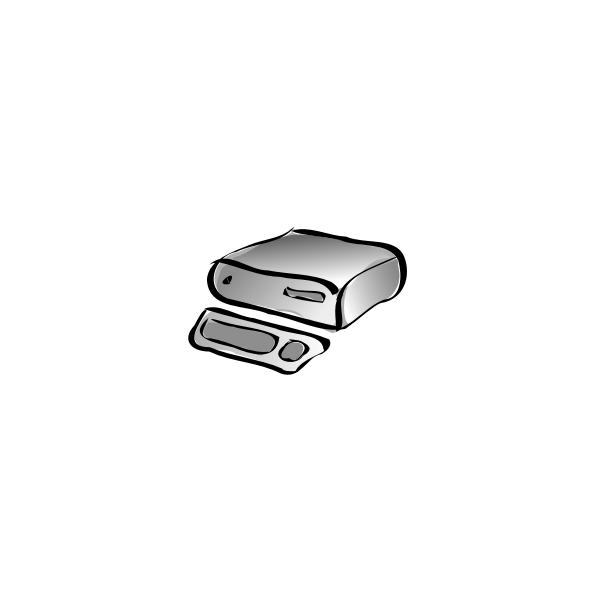 SVG Desktop computer icon drawing