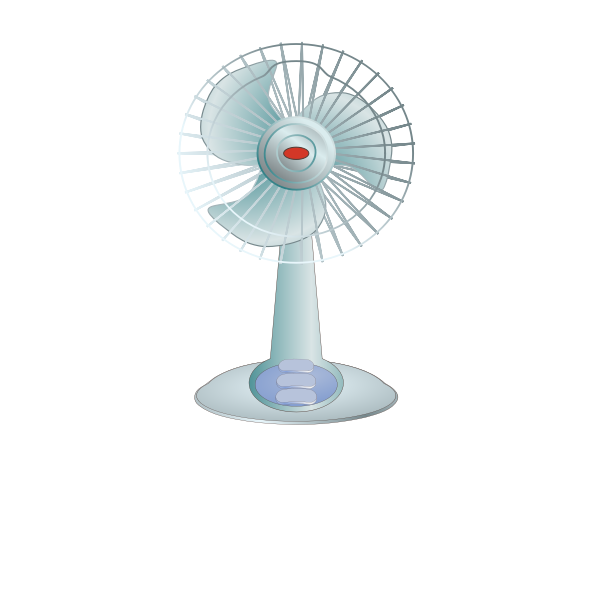 SVG Desktop fan vector image