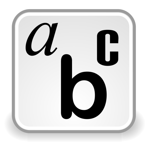 SVG Desktop font