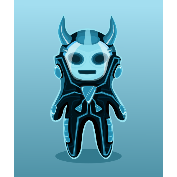 SVG Devil alien