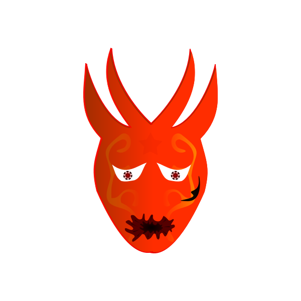 SVG Devil Mask