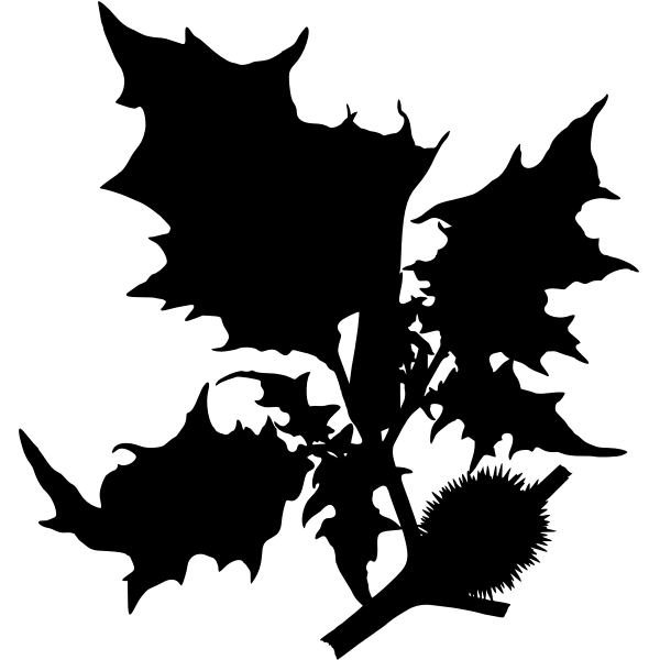 SVG Devils snare silhouette
