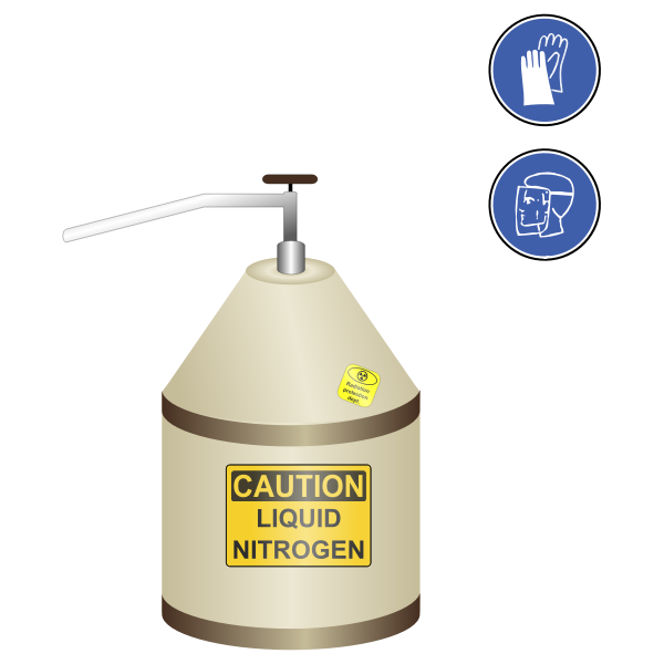 SVG Dewar flask