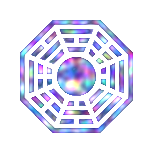 SVG Dharma in rainbow color