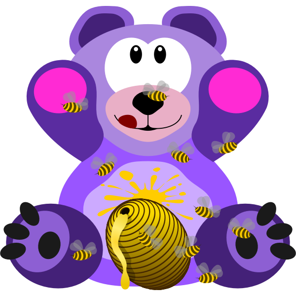SVG Diabetic Teddy Bear