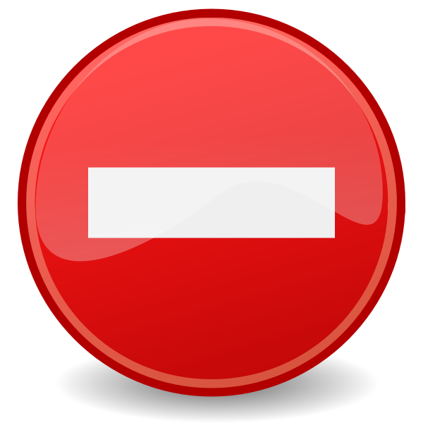 SVG Dialog error icon