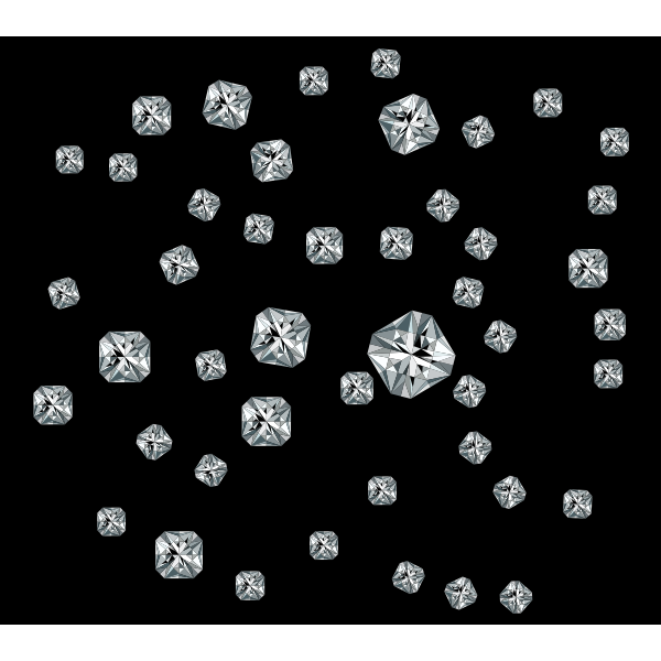 SVG Diamonds symbols
