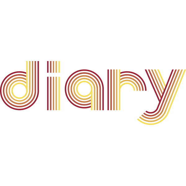 SVG Diary typography