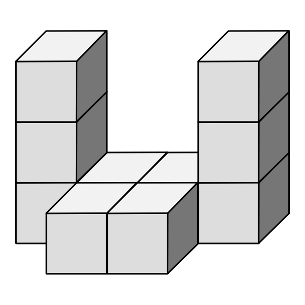 SVG Dice formation vector image