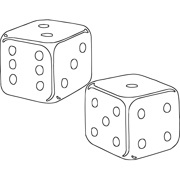 SVG Dice Line