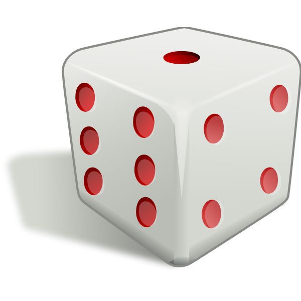 SVG Dice with shadow