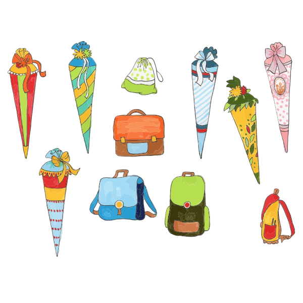 SVG Different bags