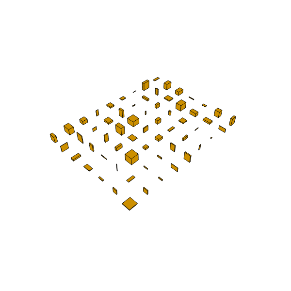 SVG Different colored boxes