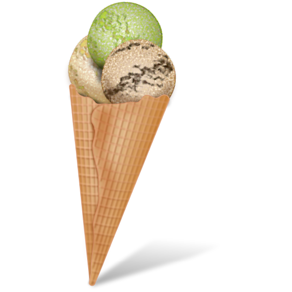 SVG Different ice creams