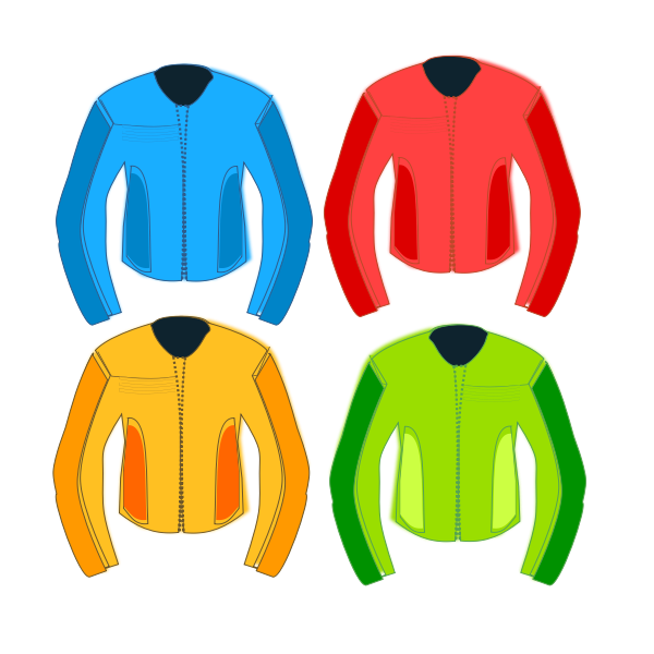 SVG Different jackets