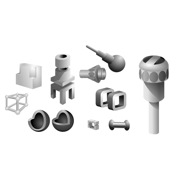 SVG Different molds