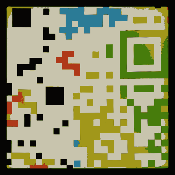 SVG Digital aiflowers pattern