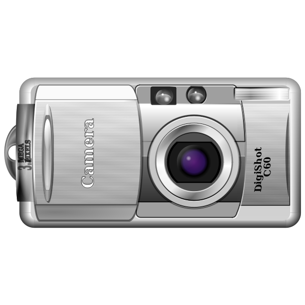SVG Digital camera clip art