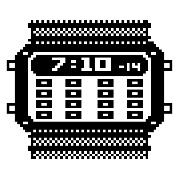 SVG Digital watch image