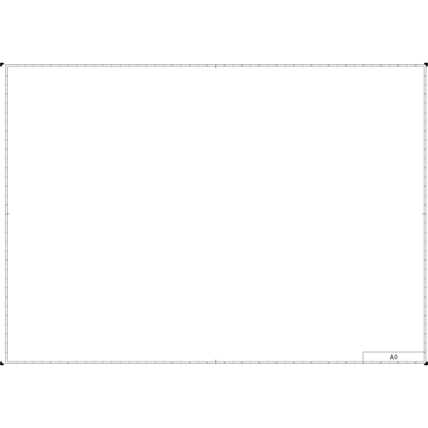 SVG DIN A0 page template vector vector illustration