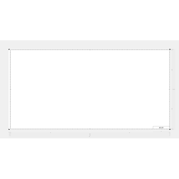 SVG DIN A000 template vector illustration