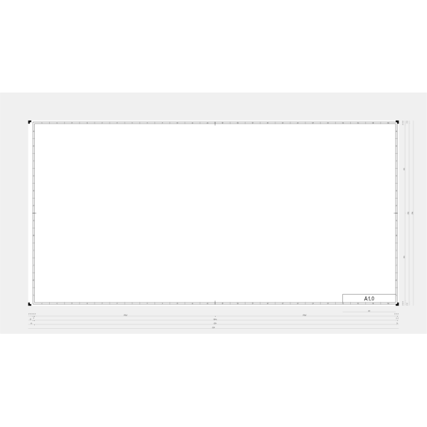 SVG DIN A10 page template vector image