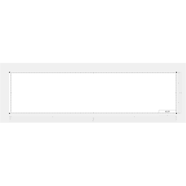 SVG DIN A200 page template vector graphics