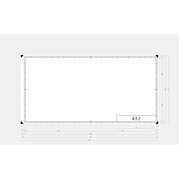 SVG DIN A32 page template vector clip art