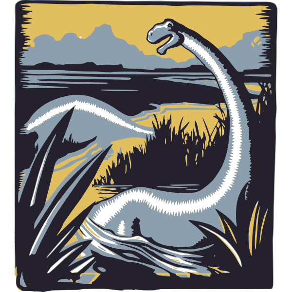 SVG Dino illustration
