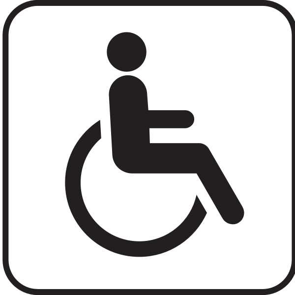 SVG Disabled pictograph