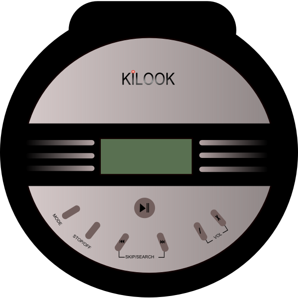 SVG Discman vector drawing