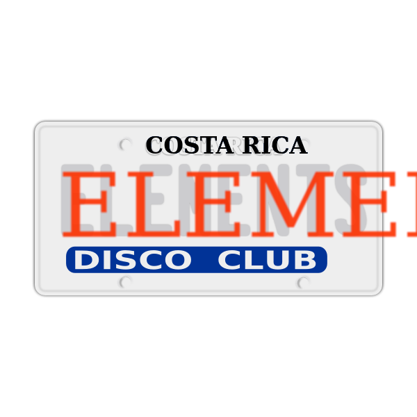 SVG Disco club vector sign