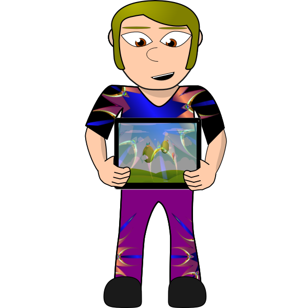 SVG Disco guy