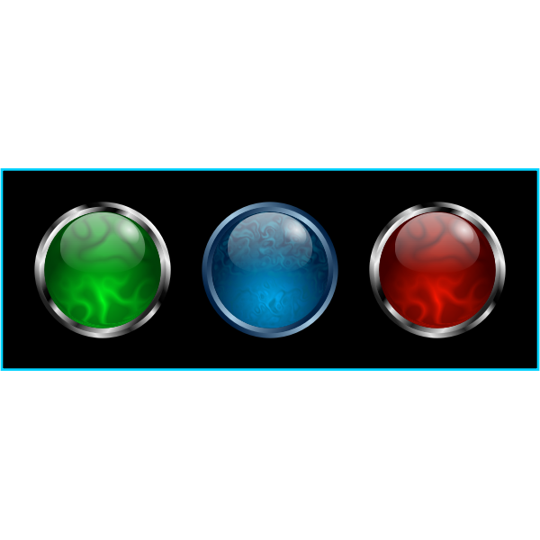 SVG Disco lights vector graphics