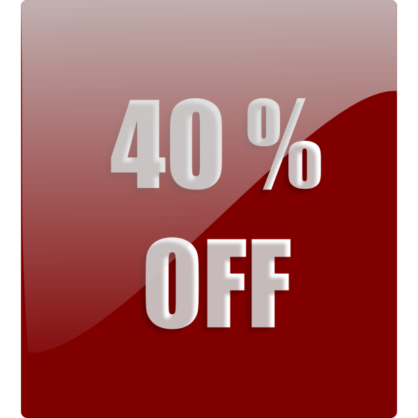 SVG Discount Label Vector Clip Art