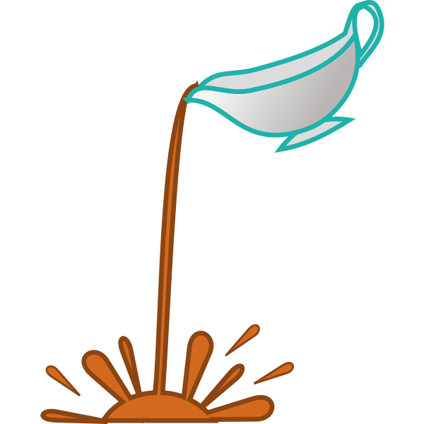 SVG Dish with sauce