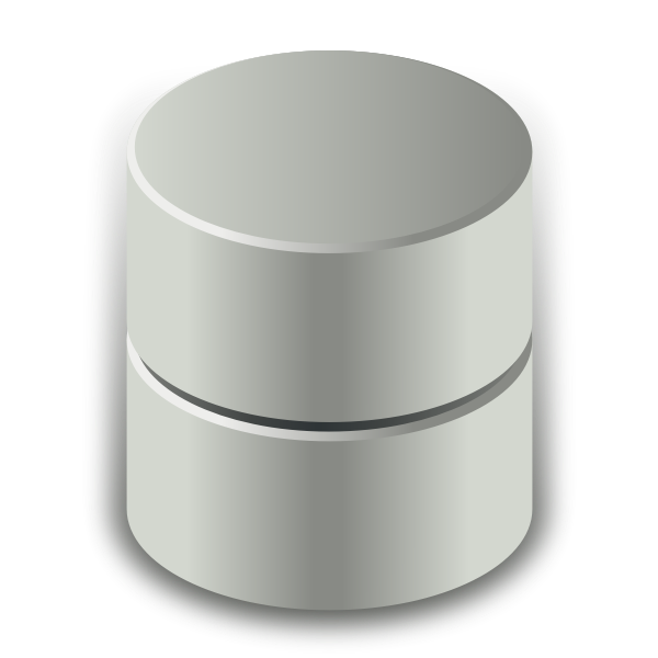 SVG Disk drive capacity icon vector illustration