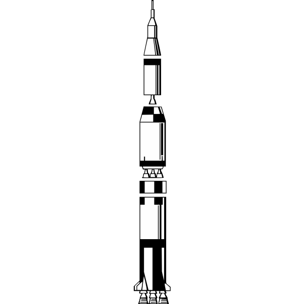 SVG Dismantled rocket